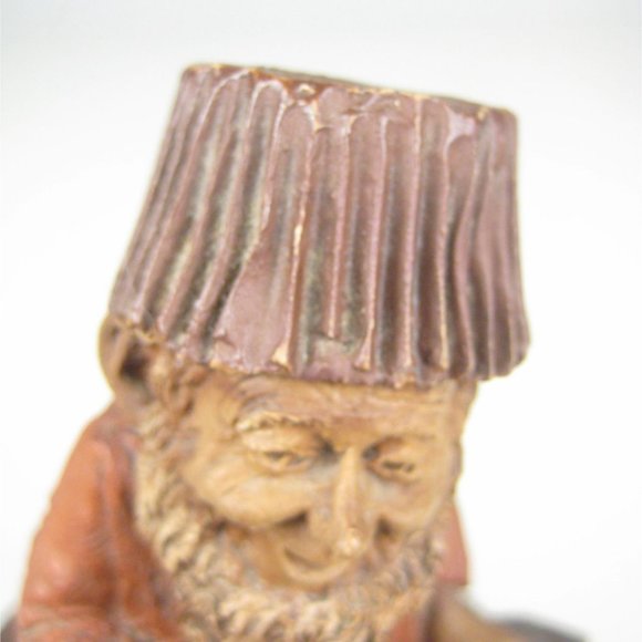 Tom Clark Gnome Figurine Sculpture Elf Chocolate Chip Vintage Resin WEAR - Picture 9 of 14